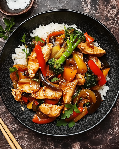 Chicken and Vegetable Stir-Fry