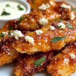 Crispy Hot Honey Feta Chicken