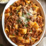 Savory Beef Bolognese