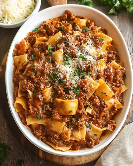 Savory Beef Bolognese