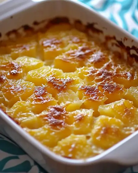 Tropical Pineapple Coconut Bake
