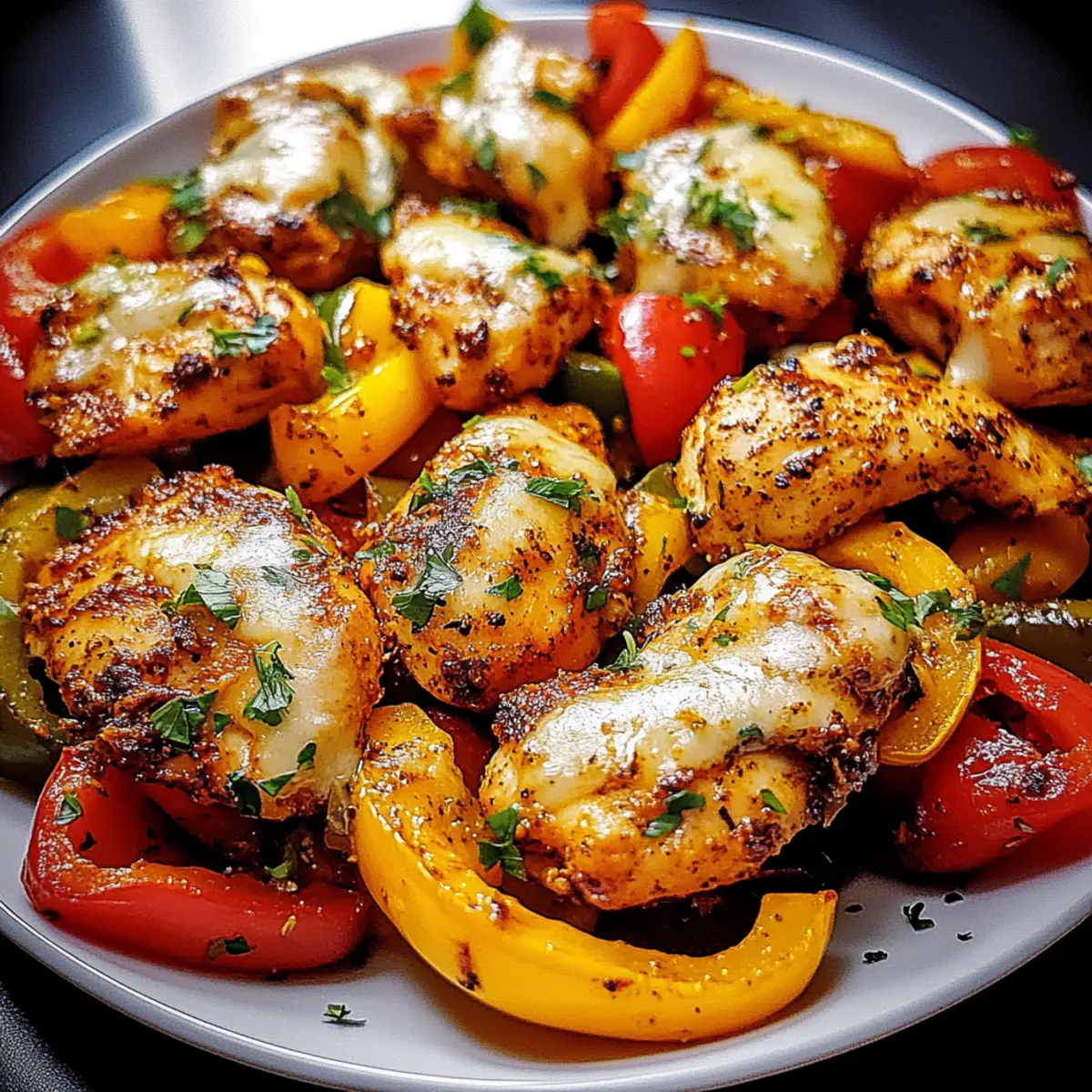 Cajun Chicken with Bell Peppers