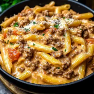 Creamy Beef Pasta