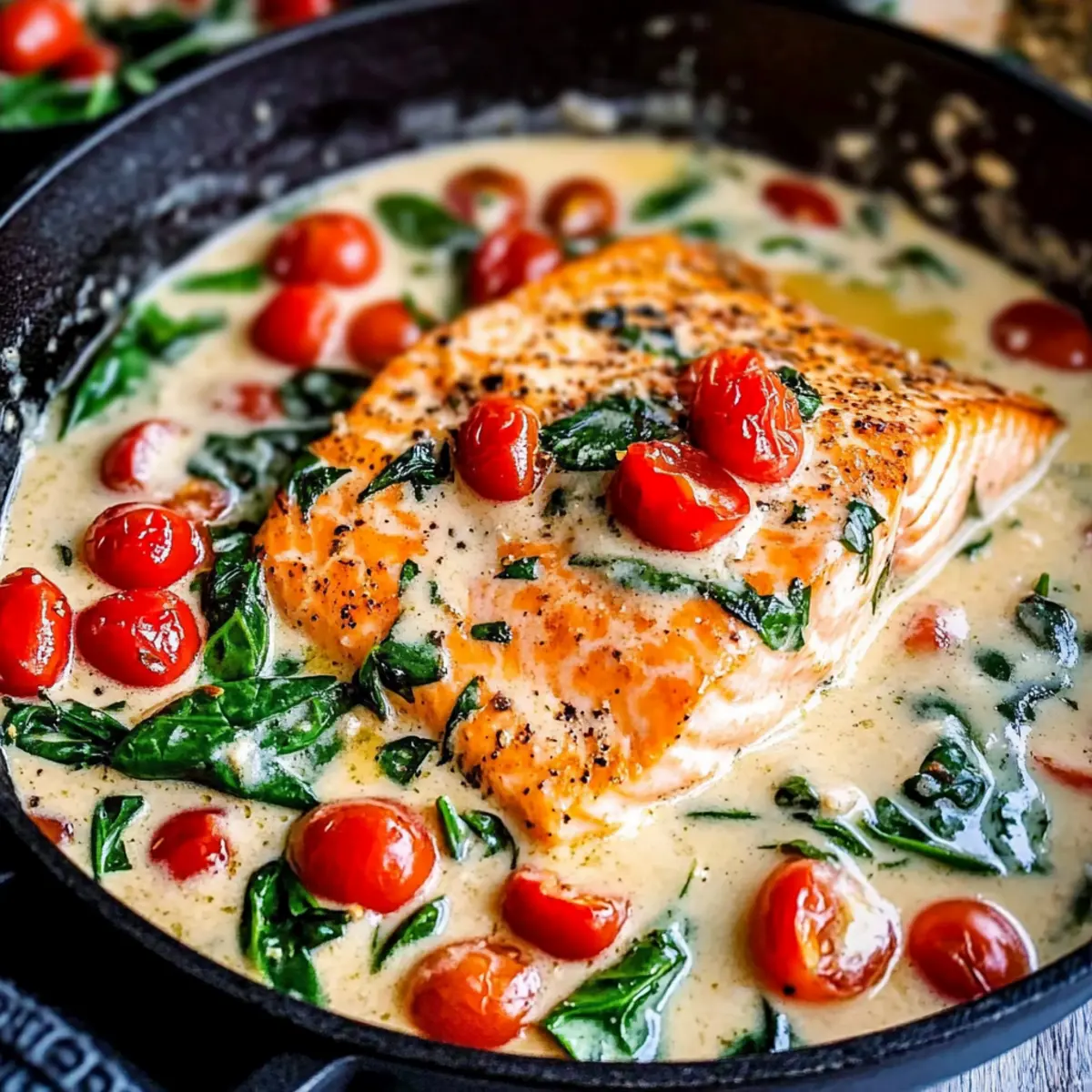 Creamy Tuscan Salmon