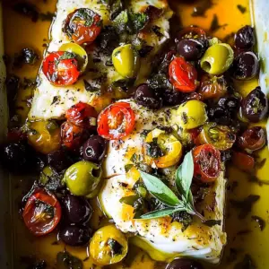 Mediterranean Baked Fish