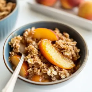 Peach Crisp