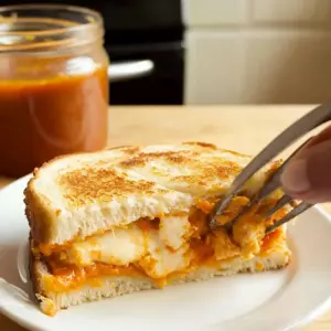 Chicken Parmesan Grilled Cheese