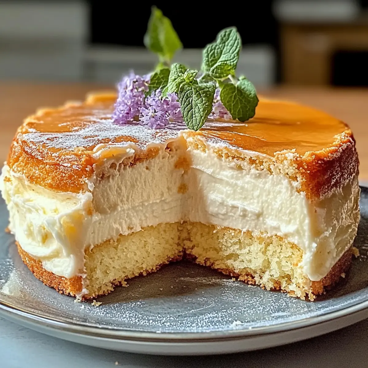 Light & Fluffy Cloud Cake
