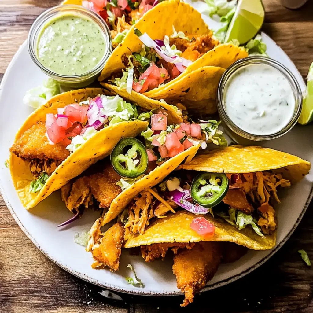 Crispy Chicken Tacos