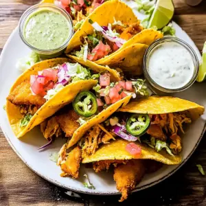 Crispy Chicken Tacos