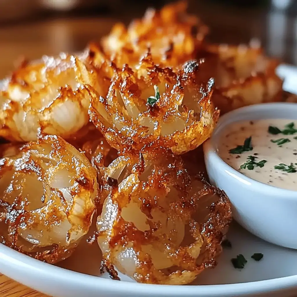 Bite-Sized Blooming Onions