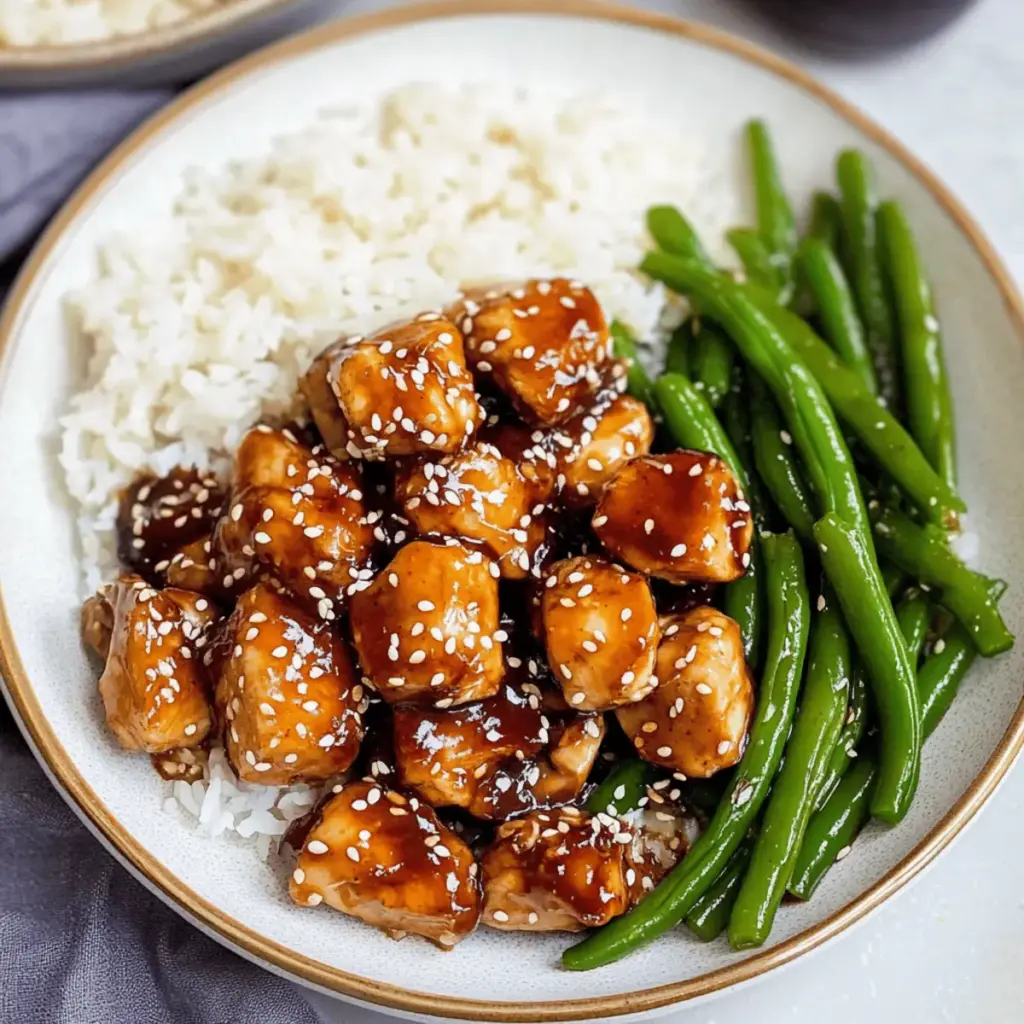 Healthy Sesame Chicken