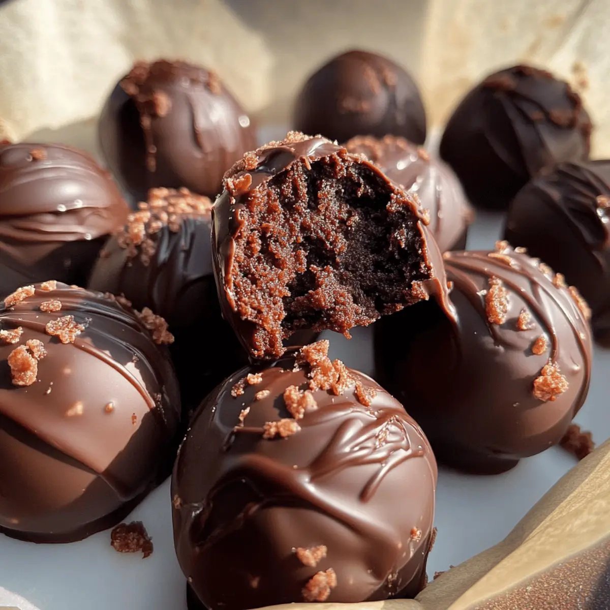 Brownie Protein Bites