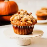 Apple Pumpkin Streusel Muffins