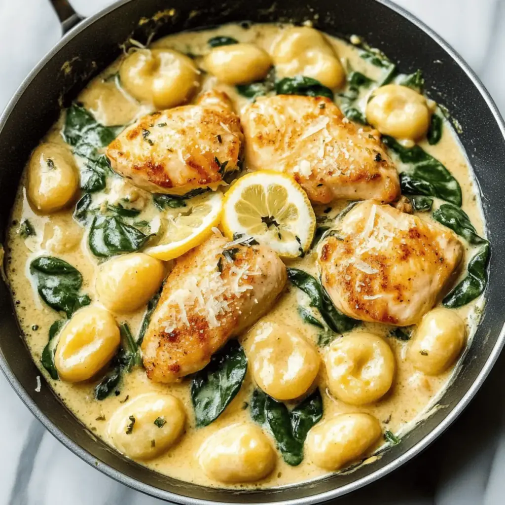 Lemon Chicken Gnocchi