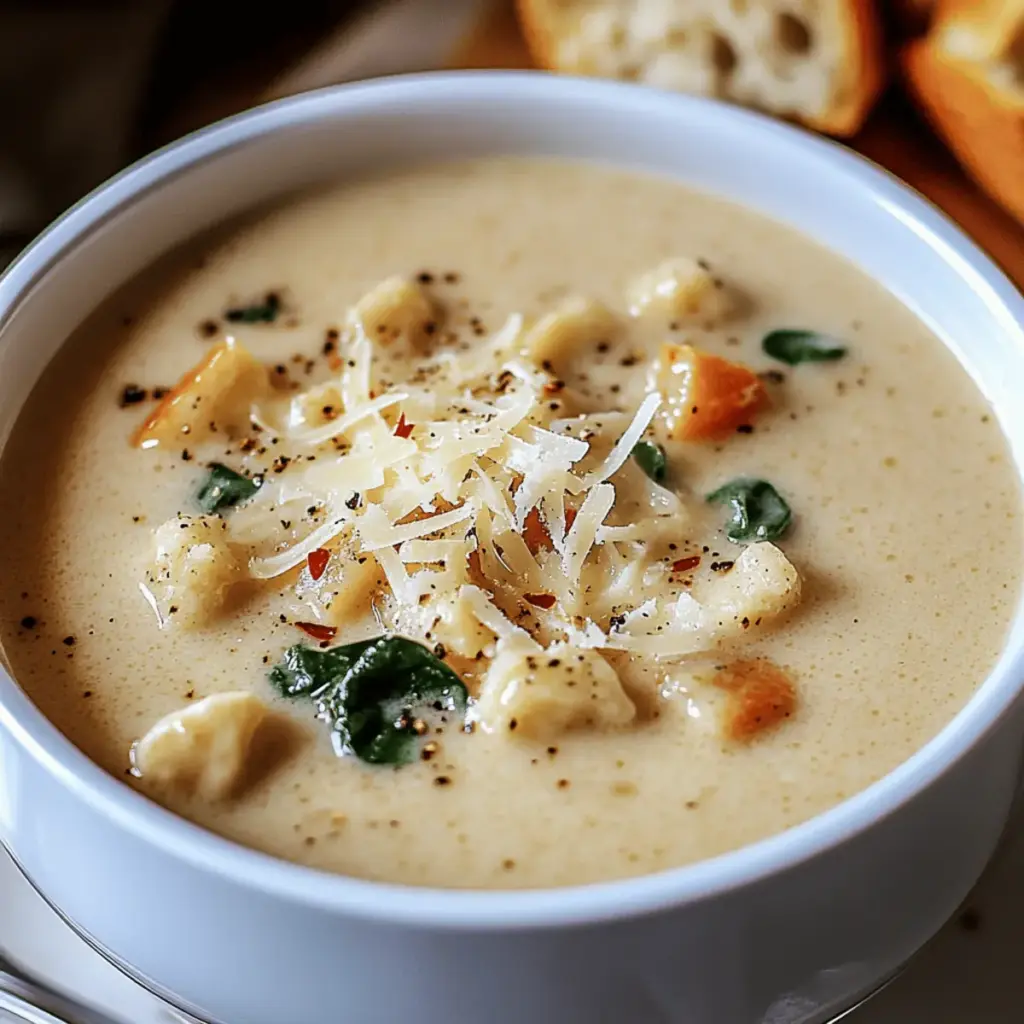 Tuscan Parmesan Cream Soup