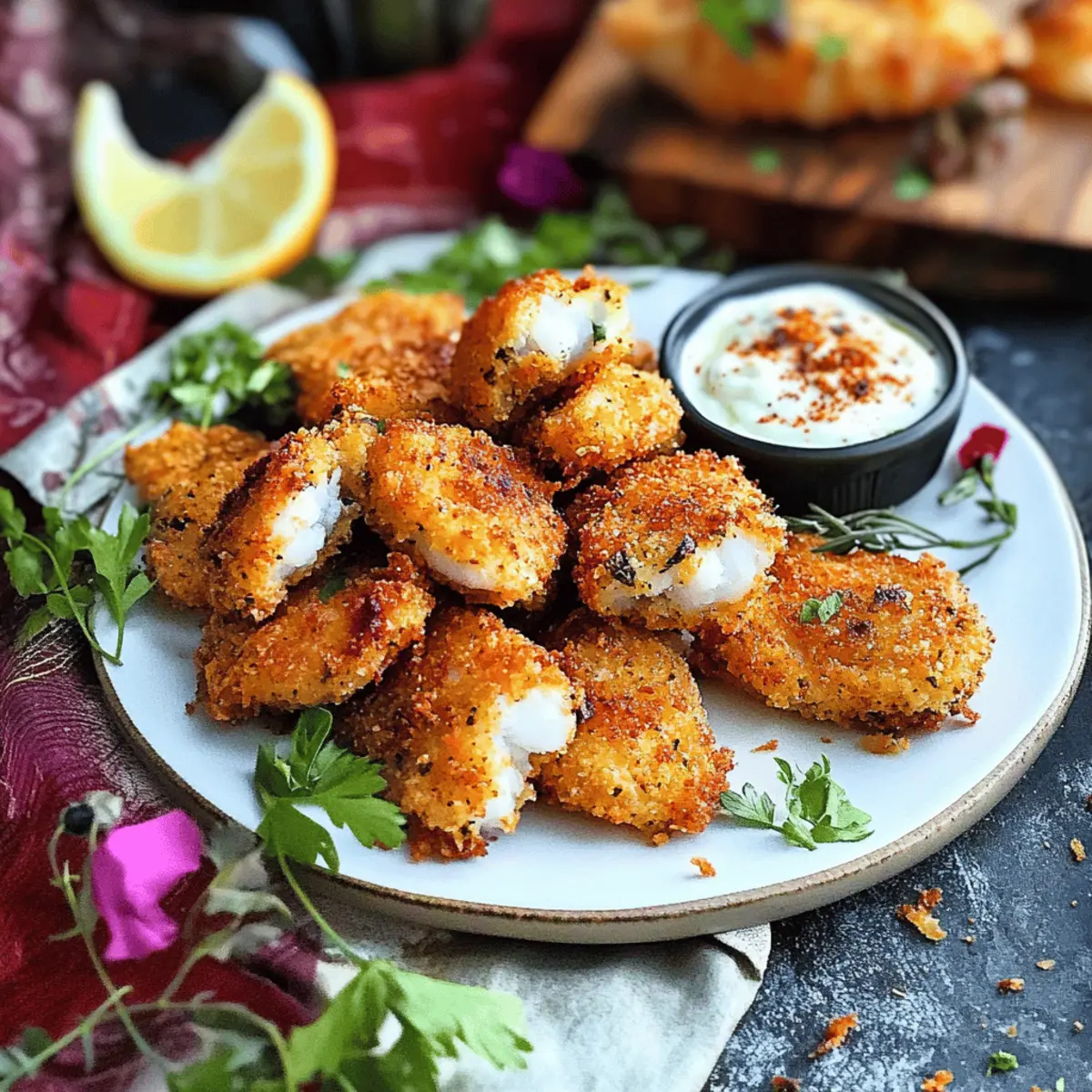 Spicy Fish Nuggets