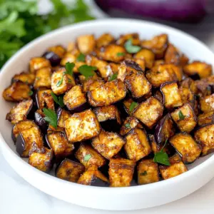 Low-Calorie Air Fryer Eggplant