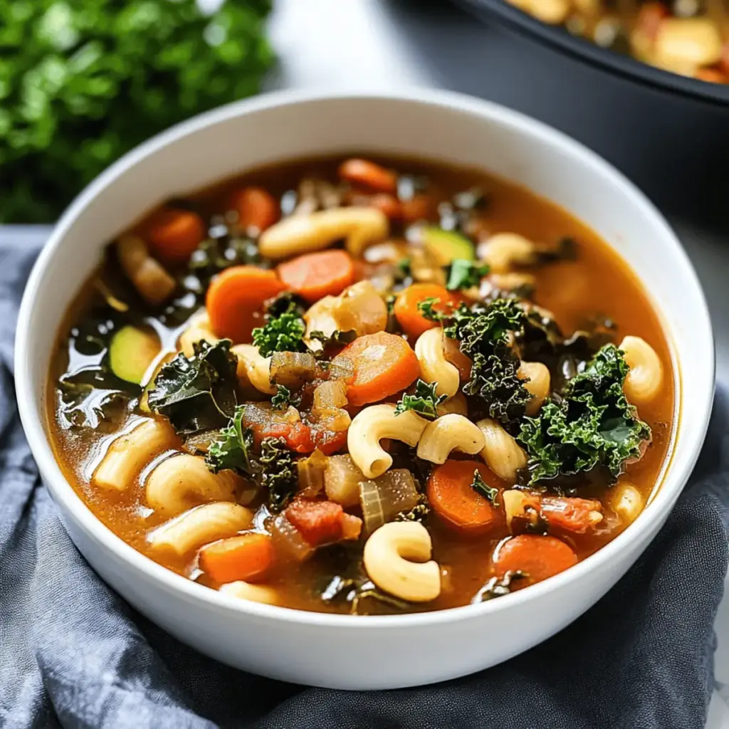 Crockpot Vegan Minestrone Soup