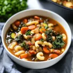 Crockpot Vegan Minestrone Soup