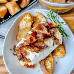 Million Dollar Bacon Goat Cheese Appetizer Log