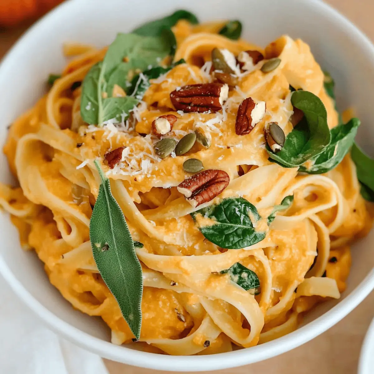 Sage Pumpkin Pasta