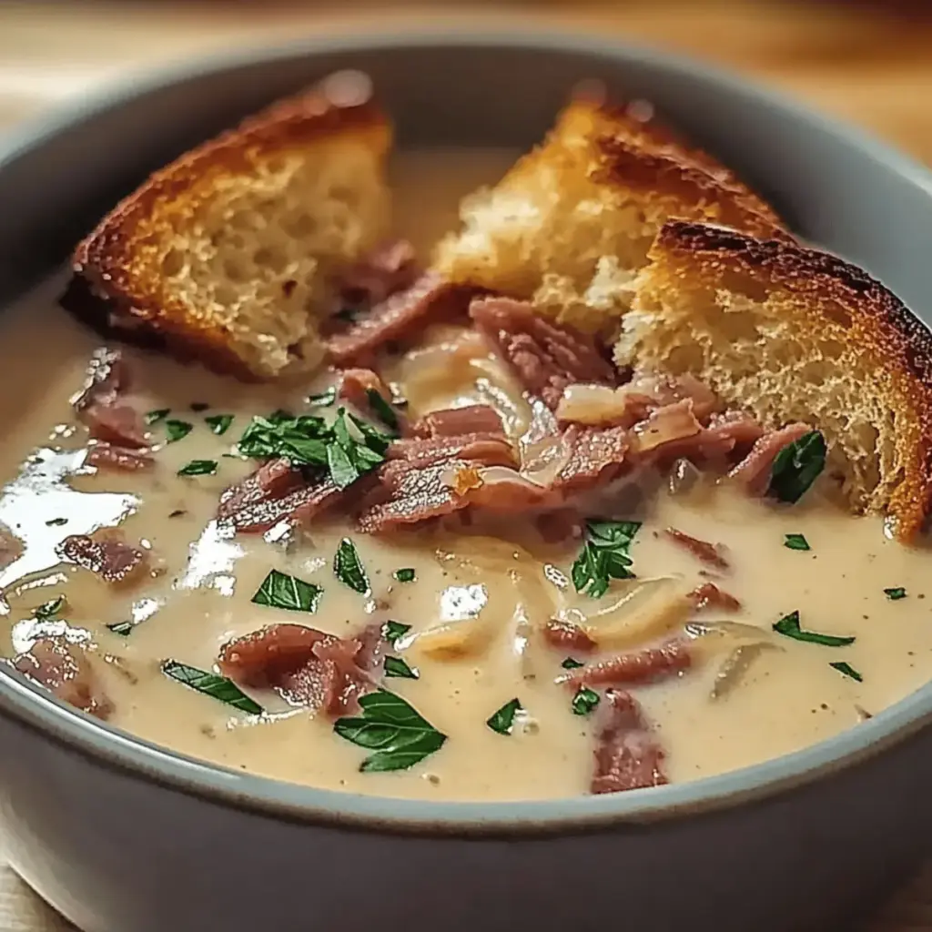 Creamy Reuben Soup