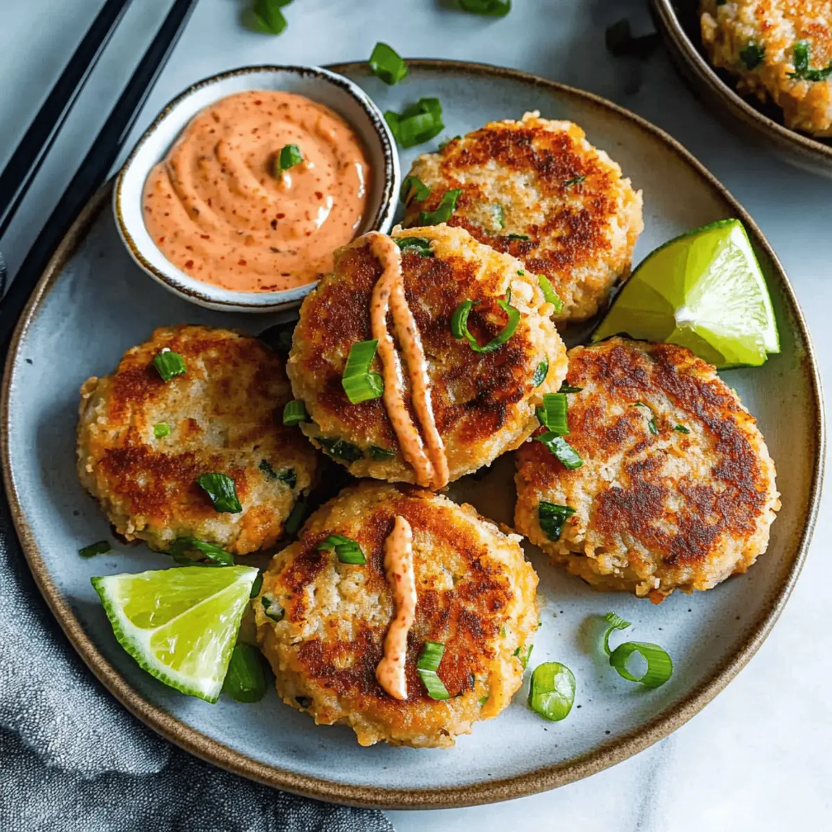 Sriracha Tuna Cakes