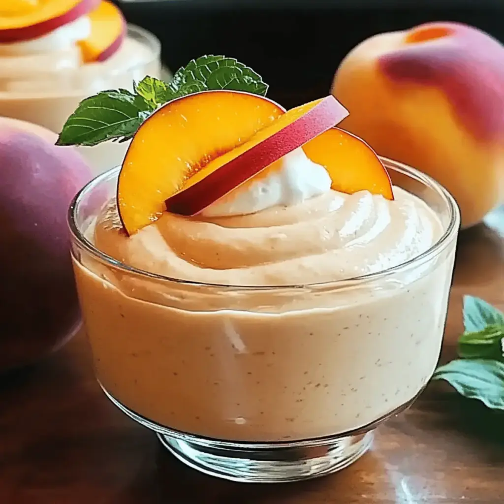 Peach Mousse Recipe