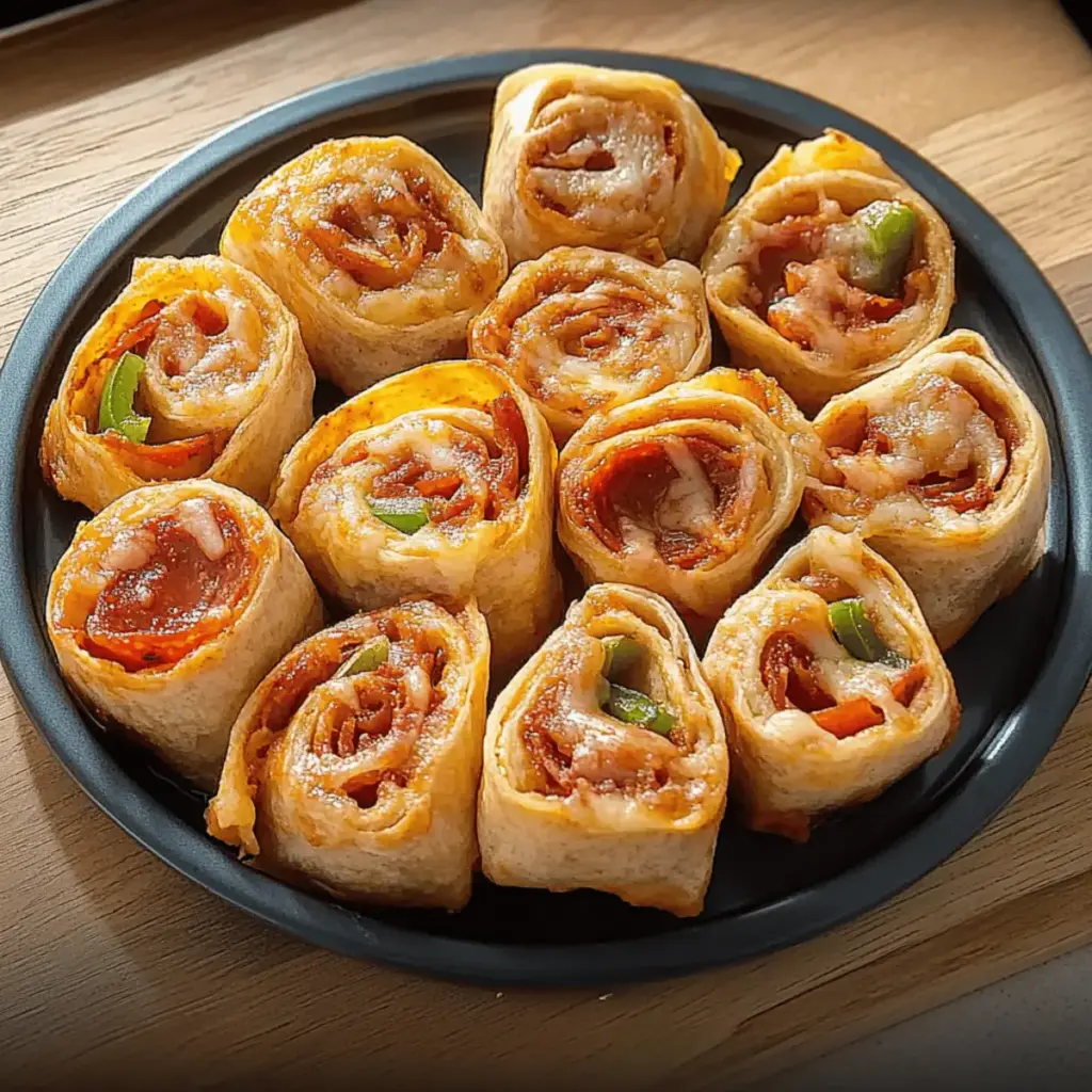 Tortilla Pizza Rolls