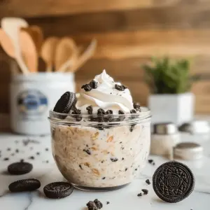 Oreo Overnight Oats