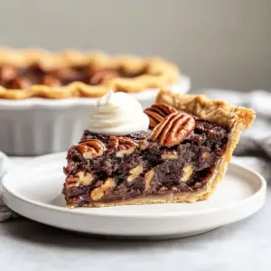 Perfect Chocolate Pecan Pie