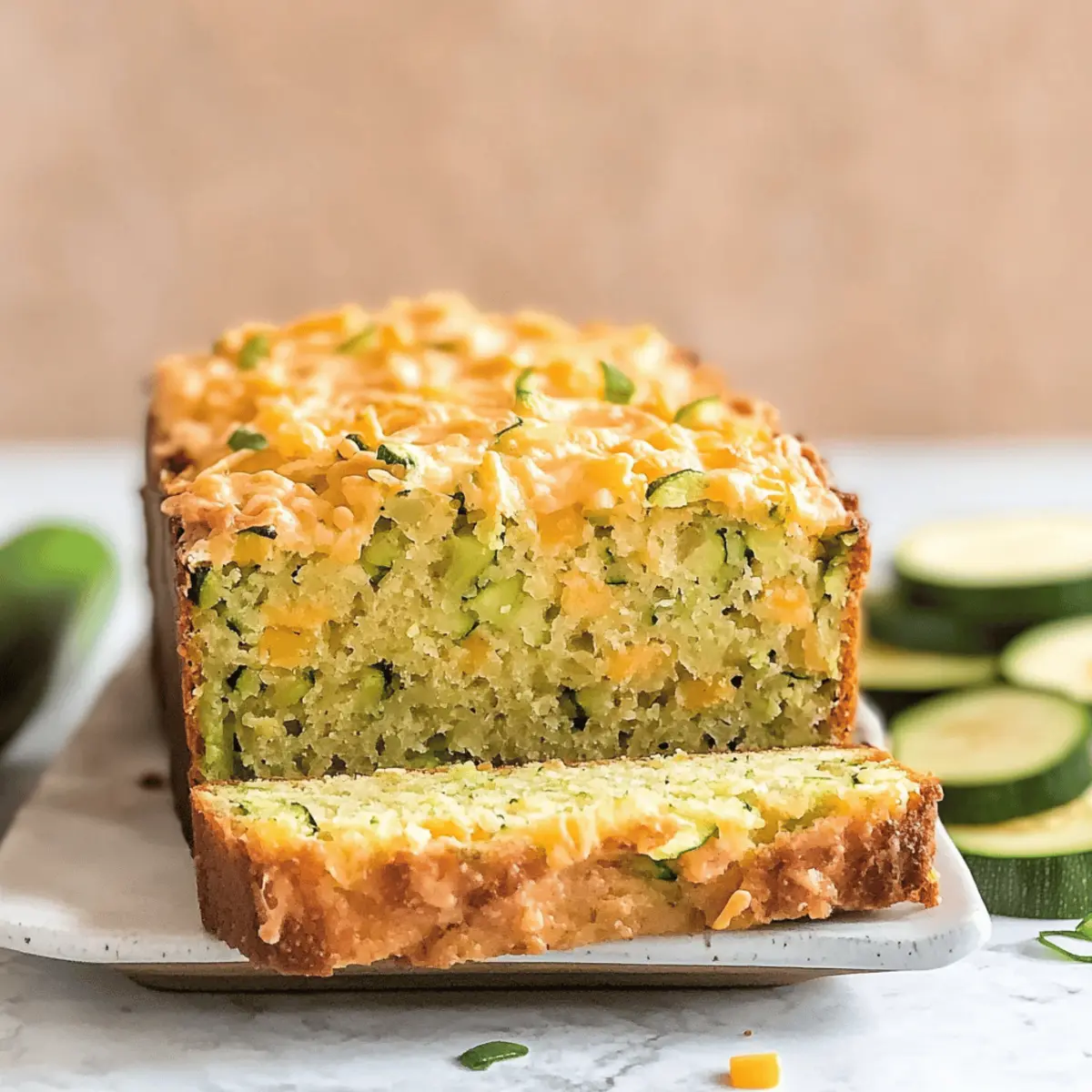 Zucchini Cheddar Bread