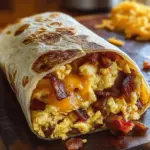 Bacon Egg Cheese Breakfast Burrito