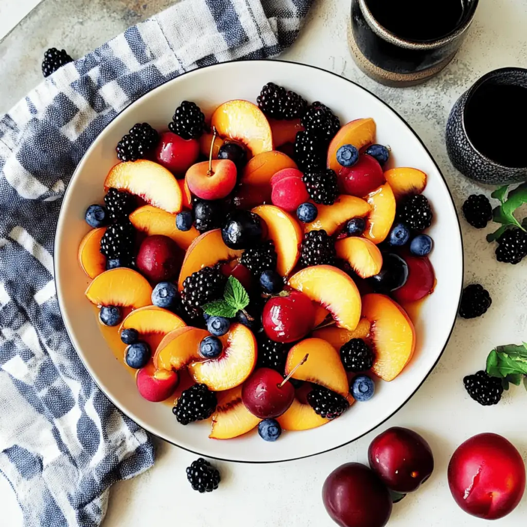 Summer Peach Salad