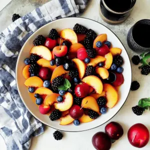 Summer Peach Salad