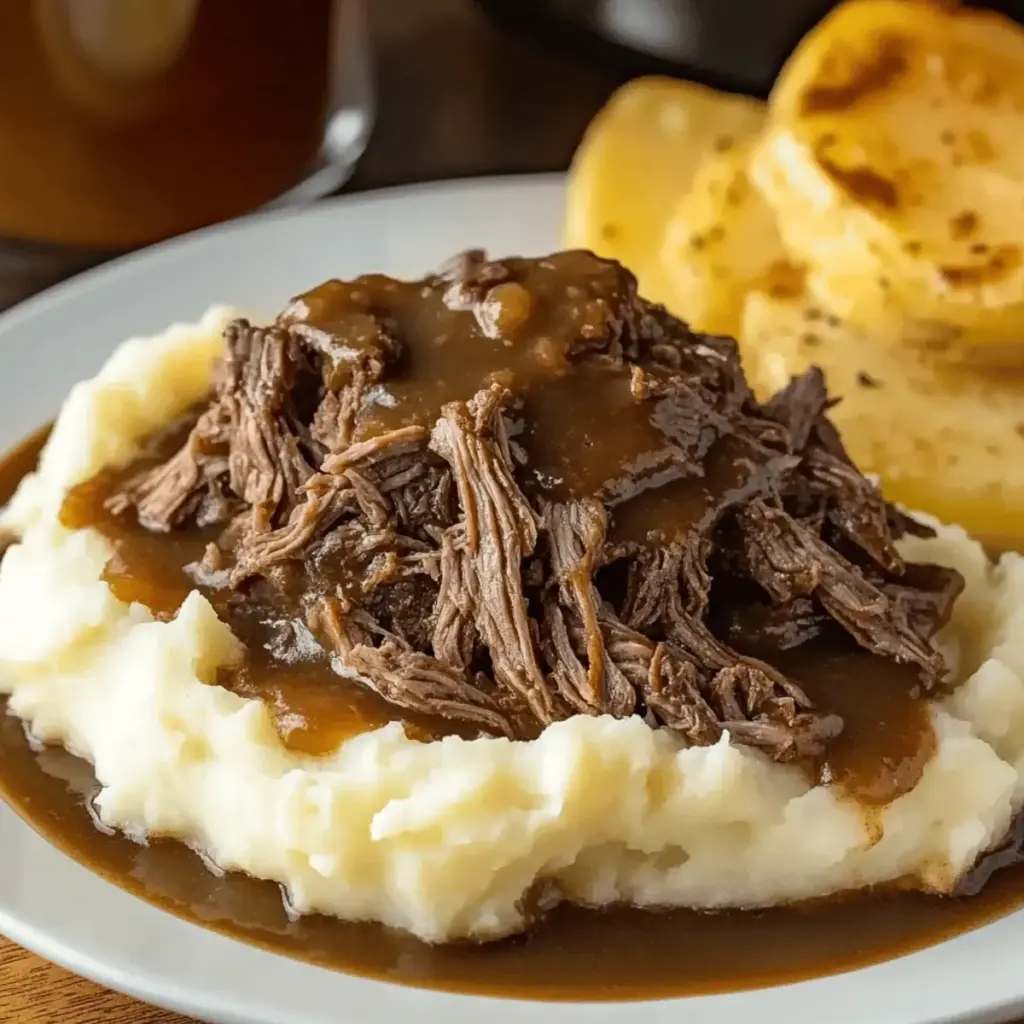 Slow Cooker Beef Manhattan