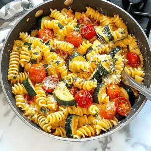Tomato Zucchini Pasta