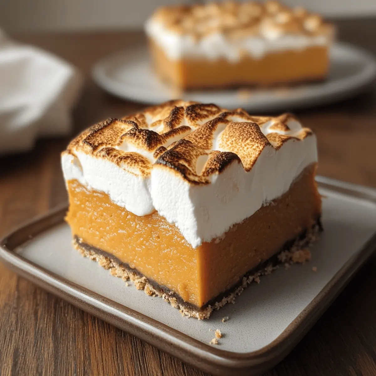 Sweet Potato Pie Bars