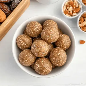 Cinnamon Roll Energy Bites