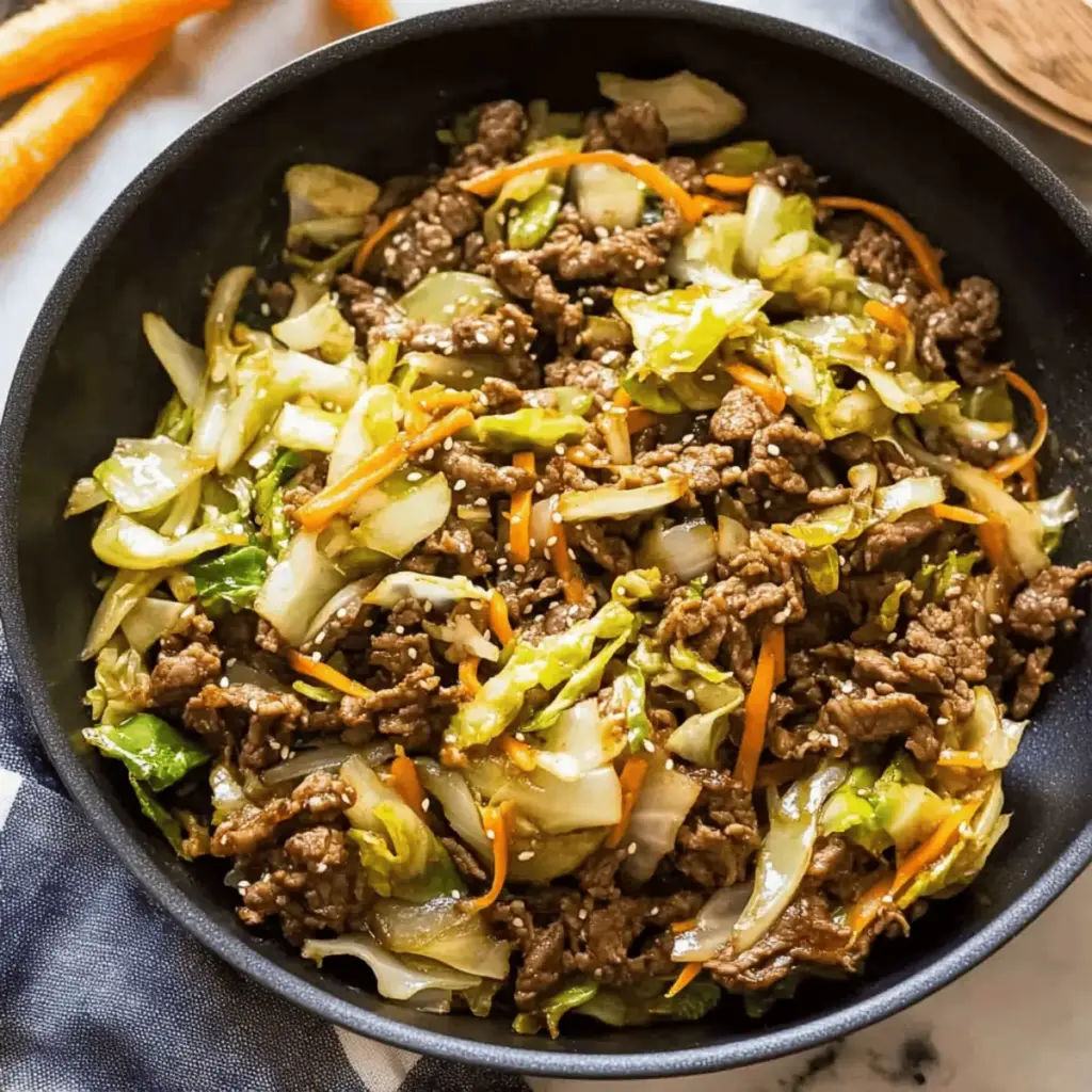 Beef and Cabbage Stir Fry