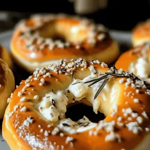 Rosemary Parmesan Mozzarella Pretzels
