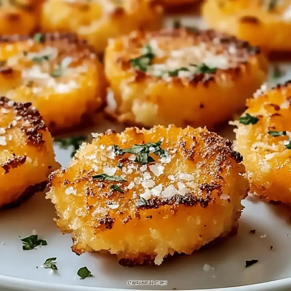 Crispy Smashed Carrots Bites
