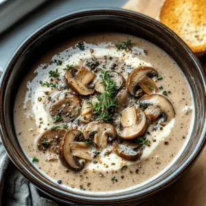 Creamy Mushroom Soup
