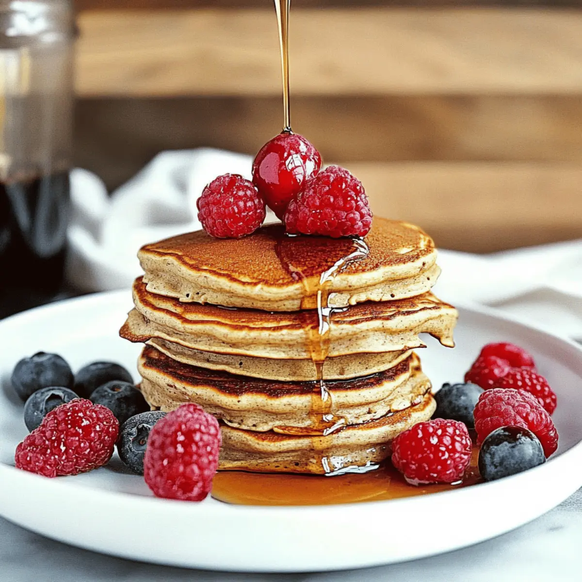 Banana Protein Pancakes