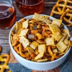 Spicy Cheese Cracker Snack Mix
