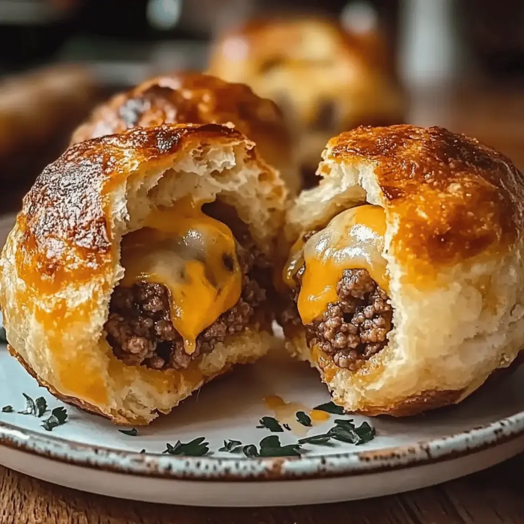 Cheeseburger Garlic Bombs