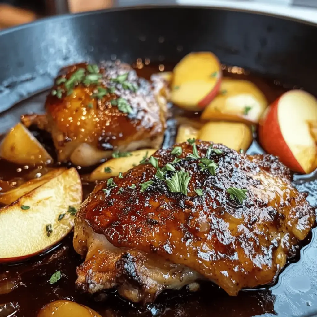 Apple Cider Glazed Chicken