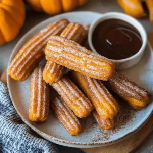 Baked Pumpkin Churros