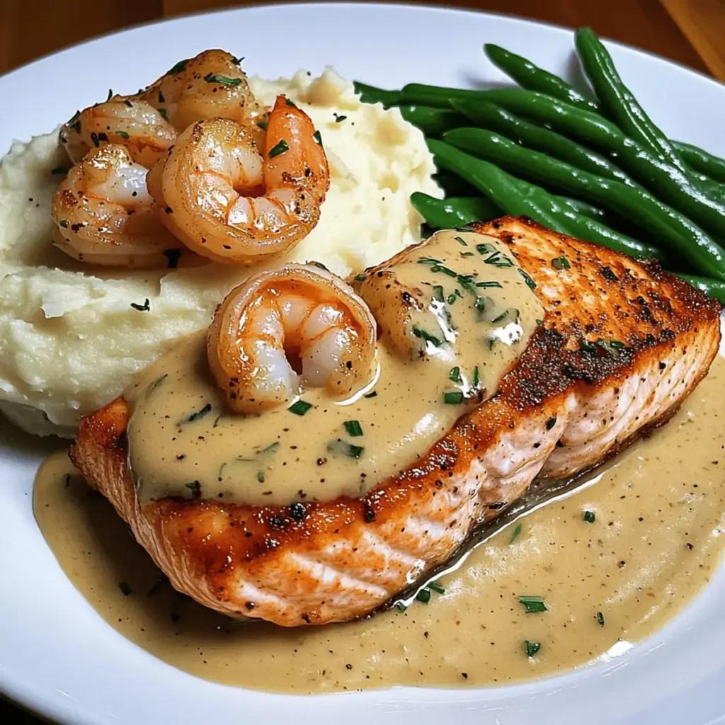 Cajun Shrimp and Salmon